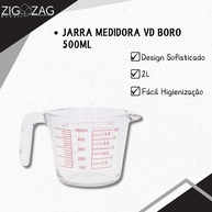 Jarra Medidora 500ml: Precisão na Cozinha! - imagem 1