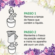 Refil Difusor Elétrico Bom Ar: Lirio, Framboesa e Jasmim - imagem 2