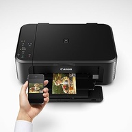Canon Impressora a jato de tinta colorida sem fio Pixma MG3620 com impressão para celular e tablet, preta - imagem 4