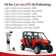 JAVIK Bomba de Combustível Premium para Can-am Commander e Maverick (2011-2020) - Peça OEM 47-1026 709000270 - imagem 3