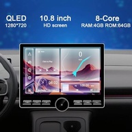 Central Multimídia Android 15 para Honda Fit Jazz 2014-2017: Tela 10.8" HD, 4+64GB, Carplay/Android Auto Sem Fio, GPS, DSP e Câmera de Ré Grátis - imagem 4
