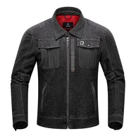 BORLENI Jaqueta jeans de motocicleta respirável refletiva com proteção de armadura CE de malha para homens - imagem 1