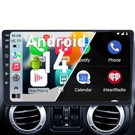 Central Multimídia Android 14 para Jeep Wrangler JK, Compass, Grand Cherokee e Dodge Ram | Tela QLED 10" com CarPlay Sem Fio - imagem 2