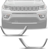 Aplique Cromado Farol de Milha Neblina Jeep Compass 2016-2021 - Design Premium - imagem 3