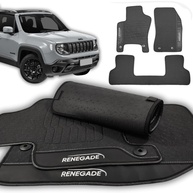 Tapete Veicular Emborrachado Premium para Jeep Renegade (2015-2025) - Proteção e Estilo Inovadores - imagem 1
