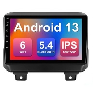 Central Multimídia Jeep Wrangler JL Gladiator 2018-2021: Tela 9" Android 13, CarPlay, Android Auto e GPS - imagem 2
