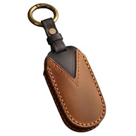 Capa Chaveiro Couro Premium para Chrysler, Jeep e Dodge | Proteção e Estilo (Marrom) - imagem 4