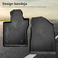 Tapete Bandeja Borracha Jeep Commander Jogo Completo 3mm Borda Alta - Proteção Total - imagem 4
