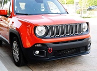Anel de Gancho de Reboque Estilo Corrida Vermelho para Jeep Renegade 2015+ | Upgrade Esportivo - imagem 4