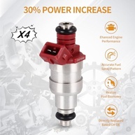 Kit 4 Injetores de Combustível 1 Furo para Jeep Cherokee, Wrangler e Comanche 2.5L (1991-1995) - Peça de Reposição OE 53013690AA - imagem 4