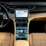 Película Protetora TPU para Tela do JEEP Grand Cherokee 2021-2024: Proteção Transparente e Durável - imagem 2