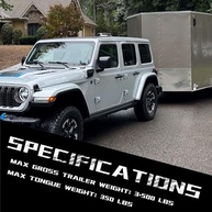 Kit Receptor de Engate de Reboque 5cm para Jeep Wrangler JL JK (2018-2025) - Robustez e Estilo - imagem 5