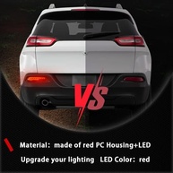 Refletores LED para Para-choque Traseiro Jeep Cherokee 2014-2018 - Segurança e Estilo Ampliados - imagem 3