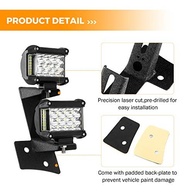 Suporte Duplo A-Pillar Auxbeam para Jeep Wrangler JK: Ilumine Sua Aventura! - imagem 4