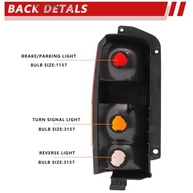 Conjunto de Lanternas Traseiras para Jeep Cherokee XJ 1997-2001 (Vermelho/Fumê/Âmbar) - Peça de Reposição Premium - imagem 4