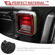 Proteja e Estilize seu Jeep Wrangler JL/JLU: Molduras Premium para Luzes Traseiras em Prata - imagem 5