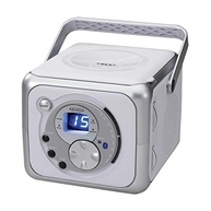 Boombox Jensen Prata com Bluetooth e CD: Som Clássico com Tecnologia Moderna - imagem 2