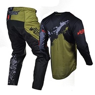 Conjunto de calça de jérsei juvenil para crianças, MX Motocross, roupa de corrida, off-road, MTB, quadriciclo, motocicleta, meninos e meninas - imagem 5
