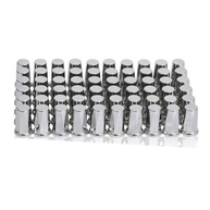 JESONN: Tampas de Porca de Roda Cromadas ABS 33mm com Flange (Kit 20 Unidades) - imagem 2