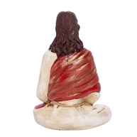 Imagem de Jesus Cristo Meditando em Resina 22cm - Decoração Sagrada para Altar e Ambientes Devocionais - imagem 5