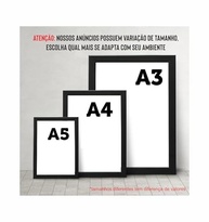 Quadro Decorativo Jesus Sobre Águas com Moldura Preta A3 - Transforme Seu Ambiente com Fé e Estilo - imagem 4