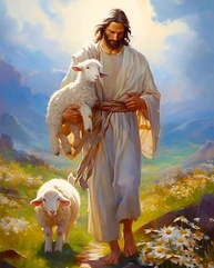 Kit Pintura Jesus por Números para Adultos - Tela HD com Pintura Acrílica, Ideal para Iniciantes e Decoração Cristã - imagem 2
