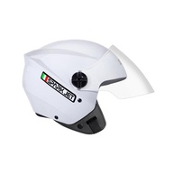 Capacete EBF Spark Jet Solid Branco: Segurança e Estilo para Você! - imagem 1