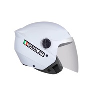 Capacete EBF Spark Jet Solid Branco: Segurança e Estilo para Você! - imagem 3