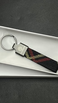 Chaveiro para Volkswagen VW Small Polo Nivus Golf Virtus Jetta Preto perfeito para chave de presença - imagem 5
