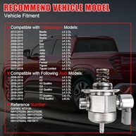 Bomba de Combustível Alta Pressão GDP905 para Jetta, Passat, Tiguan, Beetle, CC, Eos, GTI e Audi A3/Q3/TT (2008-2018) - imagem 4