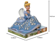 Estatueta Jim Shore Disney Cinderela - Coleção Traditions, 14 cm, Multicolorida - imagem 4