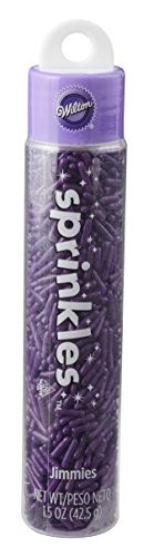 Wilton 710-9966 Hanging Skinny Purple Jimmies - imagem 2
