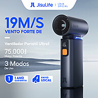 JISULIFE Ventilador Portátil Ultra 1 – Potência e Versatilidade em Um Só! - imagem 1