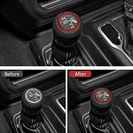 Anel de Decoração Câmbio 4WD Fibra de Carbono Vermelho para Jeep Wrangler JL JLU 2018-2021 - RUIANTE - imagem 5