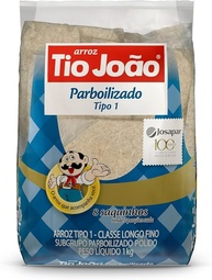 Tio João Parboilizado Boil in Bag - 1kg - imagem 1