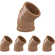 Joelho PVC 45º 20mm: Pacote com 40 Unid. Fortlev - imagem 1