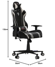 Cadeira Gamer Black Hawk ELG CH05BKWH - Conforto e Estilo para Jogadores - imagem 3