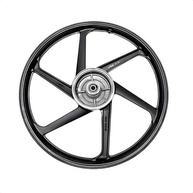 Jogo de Rodas Liga Leve 6 Palitos Atrox para Pop 100/110i - Preto Elegante - imagem 5