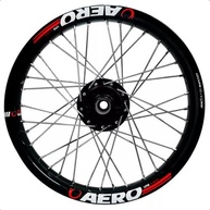 Jogo de Rodas Viper Aero Alumínio Bros 125/150/160 - Aro 18/21 com Raios 4mm e Freio a Disco Dianteiro ESD - imagem 2