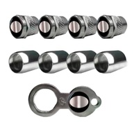 Jogo de Calotas Europa Premium Aro 15 para Toyota Etios, Corolla, Yaris, Prius - Design Moderno com Selo Resinado e Tampa Ventil Cromada - imagem 5