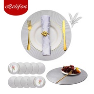 Jogo Americano Prata 38cm: Elegância para sua Mesa - imagem 1