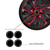 Jogo de Calotas Aro 14 DS4 Red Cup - Personalize Seu Nissan March, Versa, Sentra, Kicks e Livina! - imagem 3
