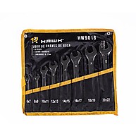 Jogo de Chaves HW9016 Hawk – 8 Peças de 6mm a 22mm Cromo Vanádio - imagem 1