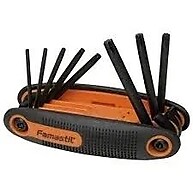 Jogo de Chaves Torx Canivete T-9 a T-40 – Prático e Resistente - imagem 1