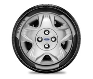 Jogo de Calotas Aro 14 Prata para Ford Fiesta Hatch e Sedan (2011-2012) - Design Moderno e Emblema Exclusivo - imagem 4