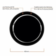 Jogo de Calotas Prime Silver Graphite 13" para Nissan March, Versa, Sentra, Kicks, Livina e Tiida + Selos Resinados - imagem 4