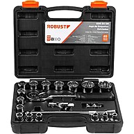 Jogo de Soquetes 1/2": 20 Peças Robust – Essencial! - imagem 1