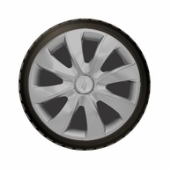 Jogo de Calotas Prime Silver Aro 14 Universal Elitte Motors - Design Moderno e Proteção - imagem 4