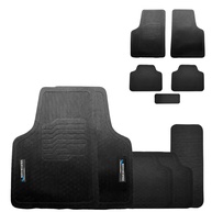 Jogo de Tapete Borracha Automotivo Premium com Logo Bordado - 5 Peças para Gol G4 (2004-2008) - imagem 1