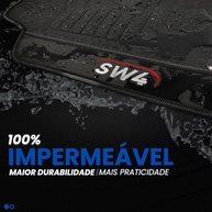 Jogo de Tapetes Emborrachados Premium para Hilux SW4 (2005-2015) - 3 Peças - imagem 4